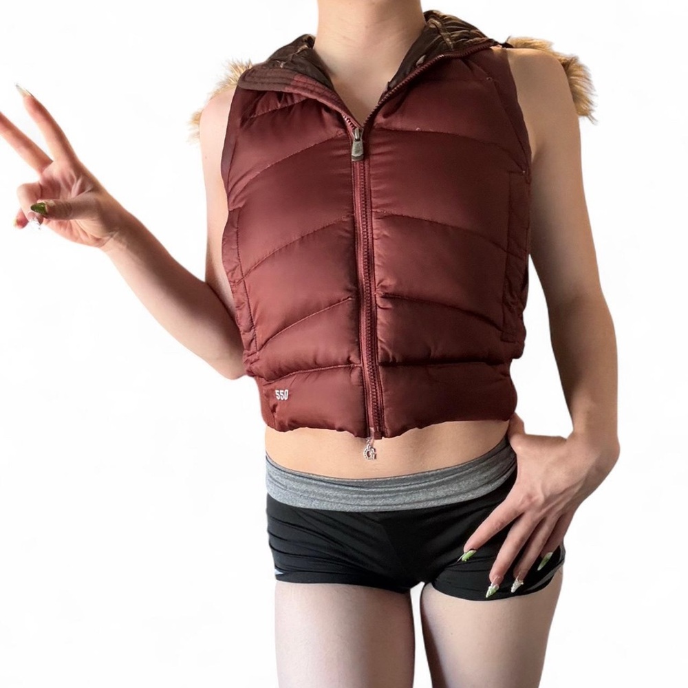 The North Face Women's Brown Puffer Vest